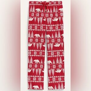 Old Navy Red and White Pajama Pants